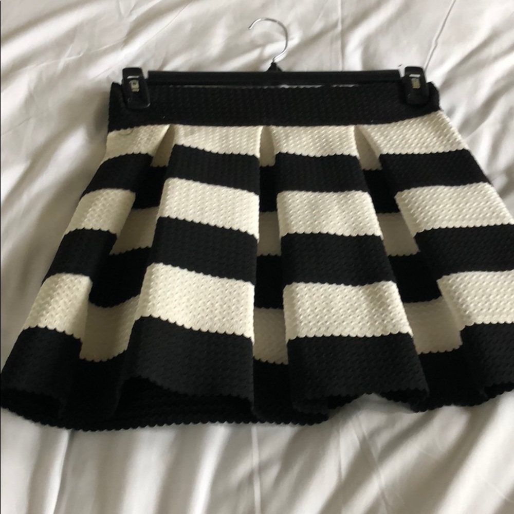 Black and White Skirt